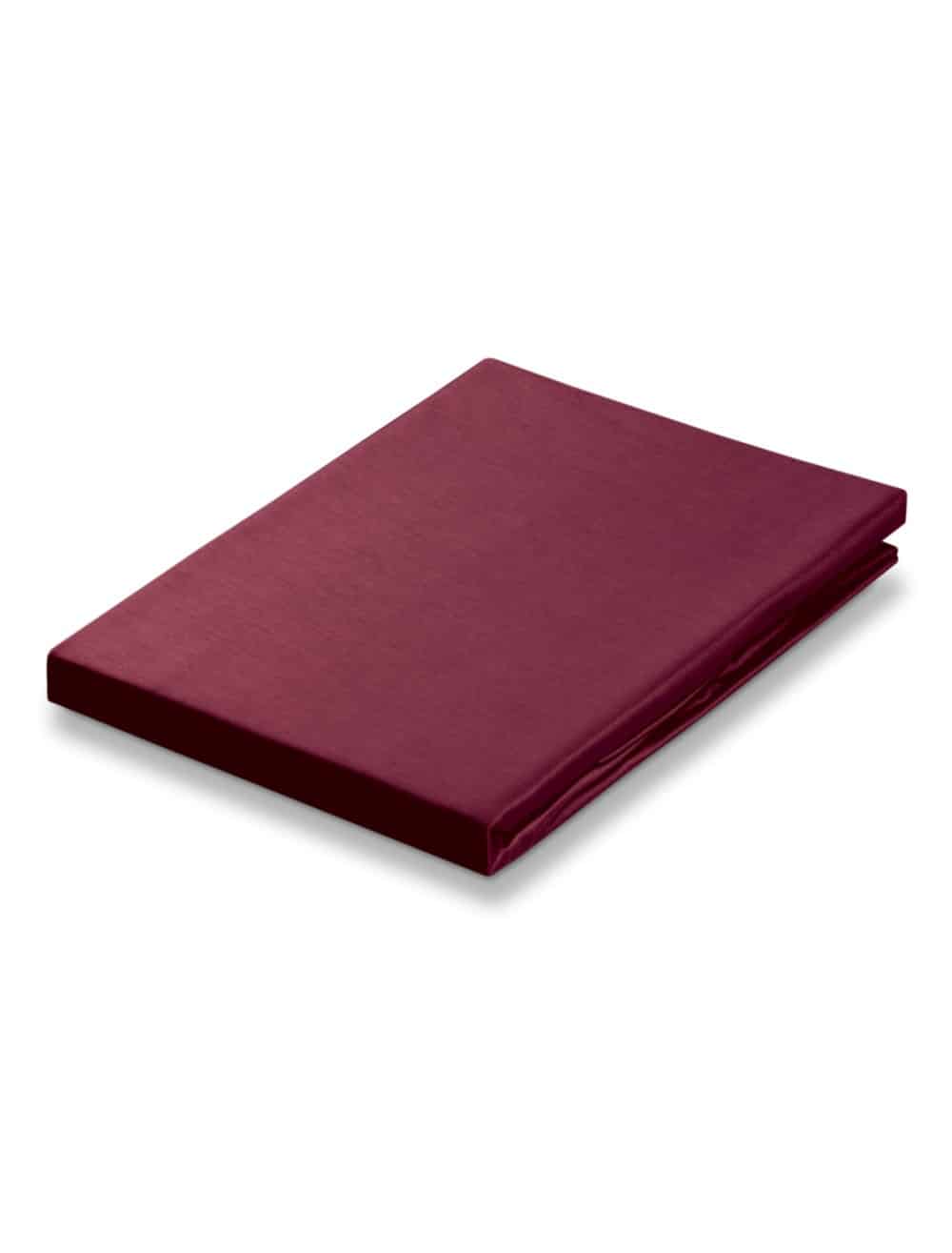 Vandyck Satin Hoeslaken Bordeaux